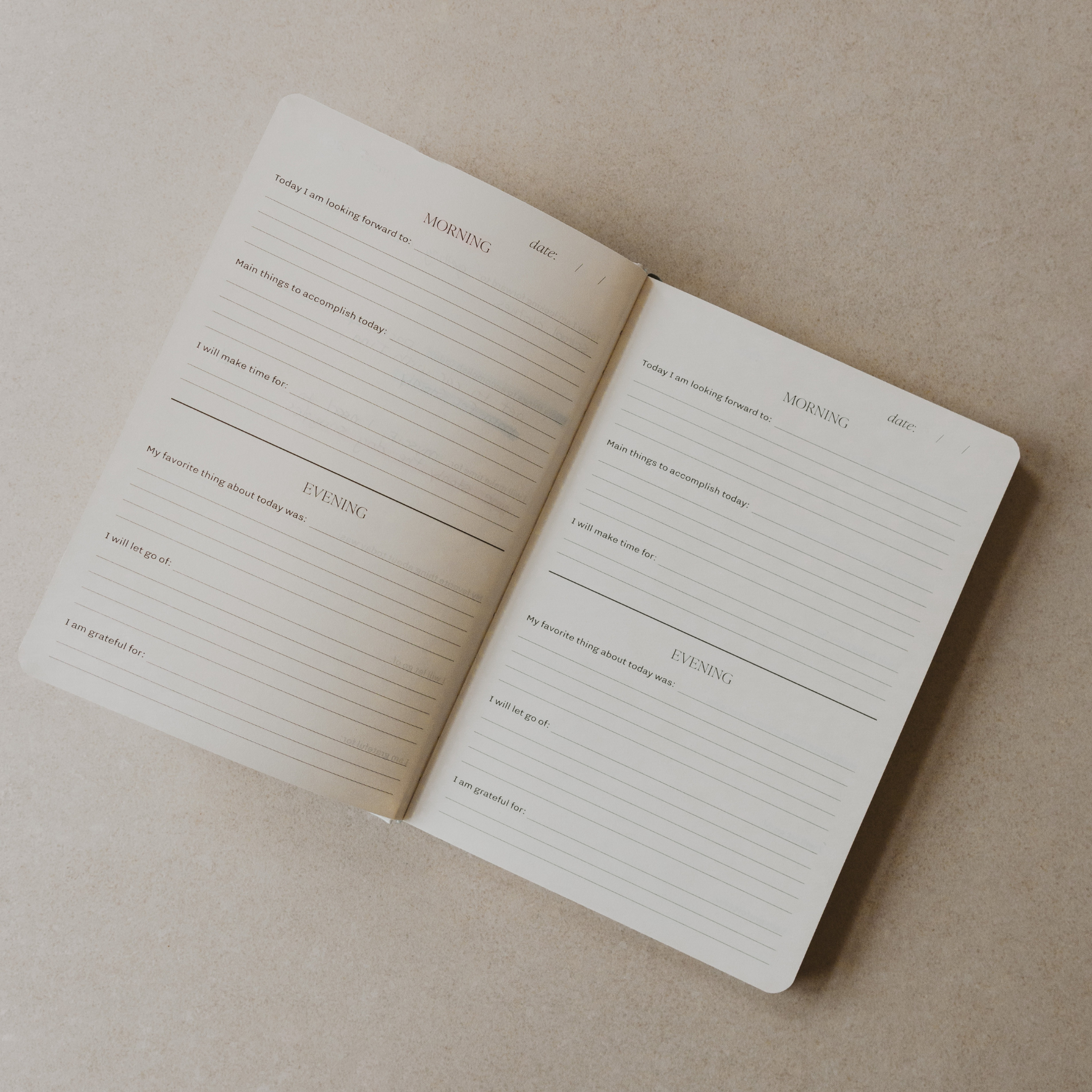 Be Mindful - Prompted Journal Set