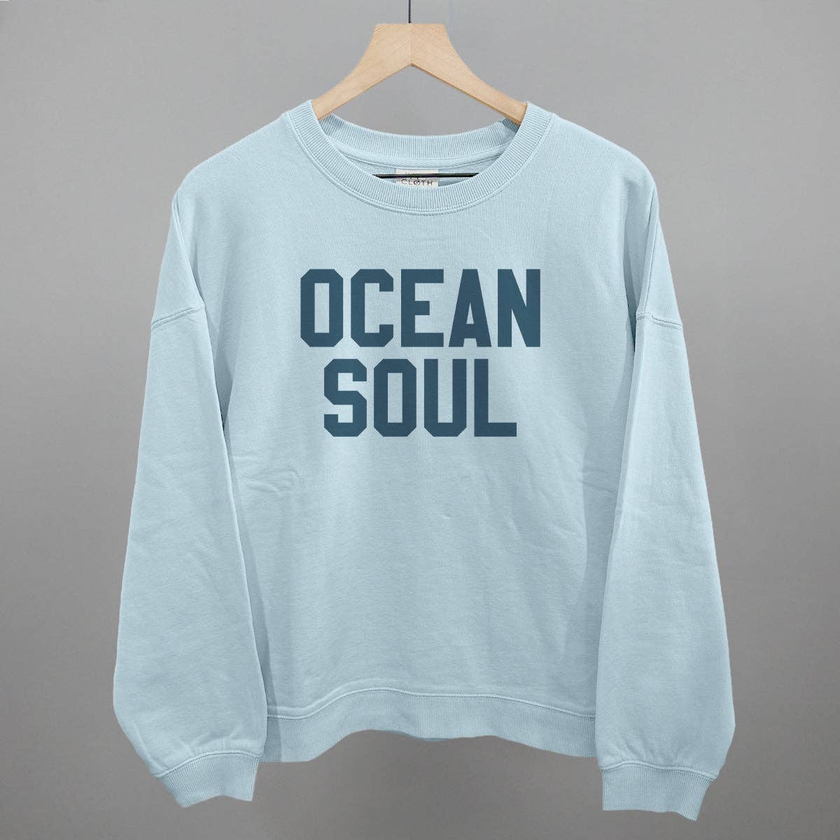 Ocean Soul — Oversized Boxy Crew
