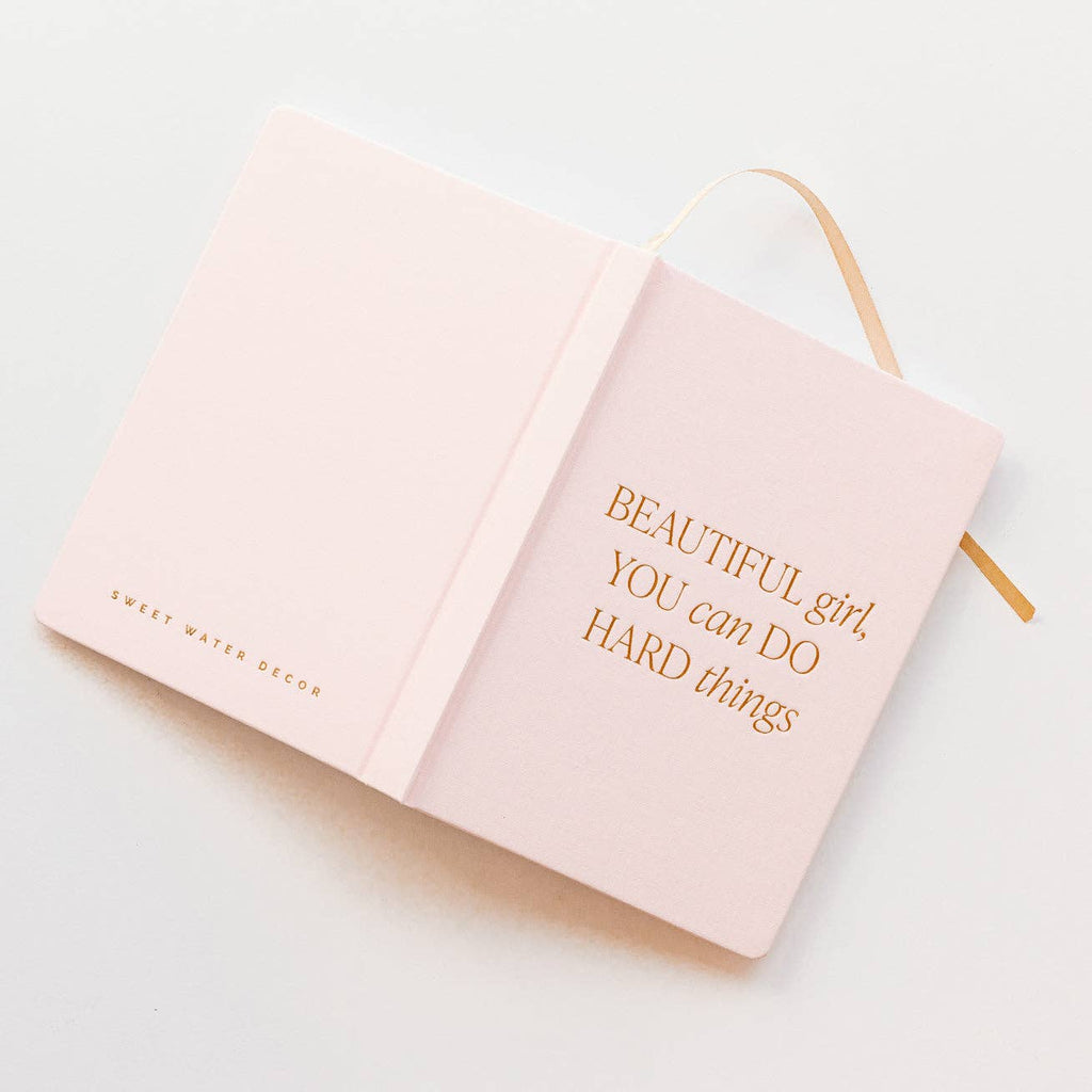 Beautiful Girl Fabric Journal Set