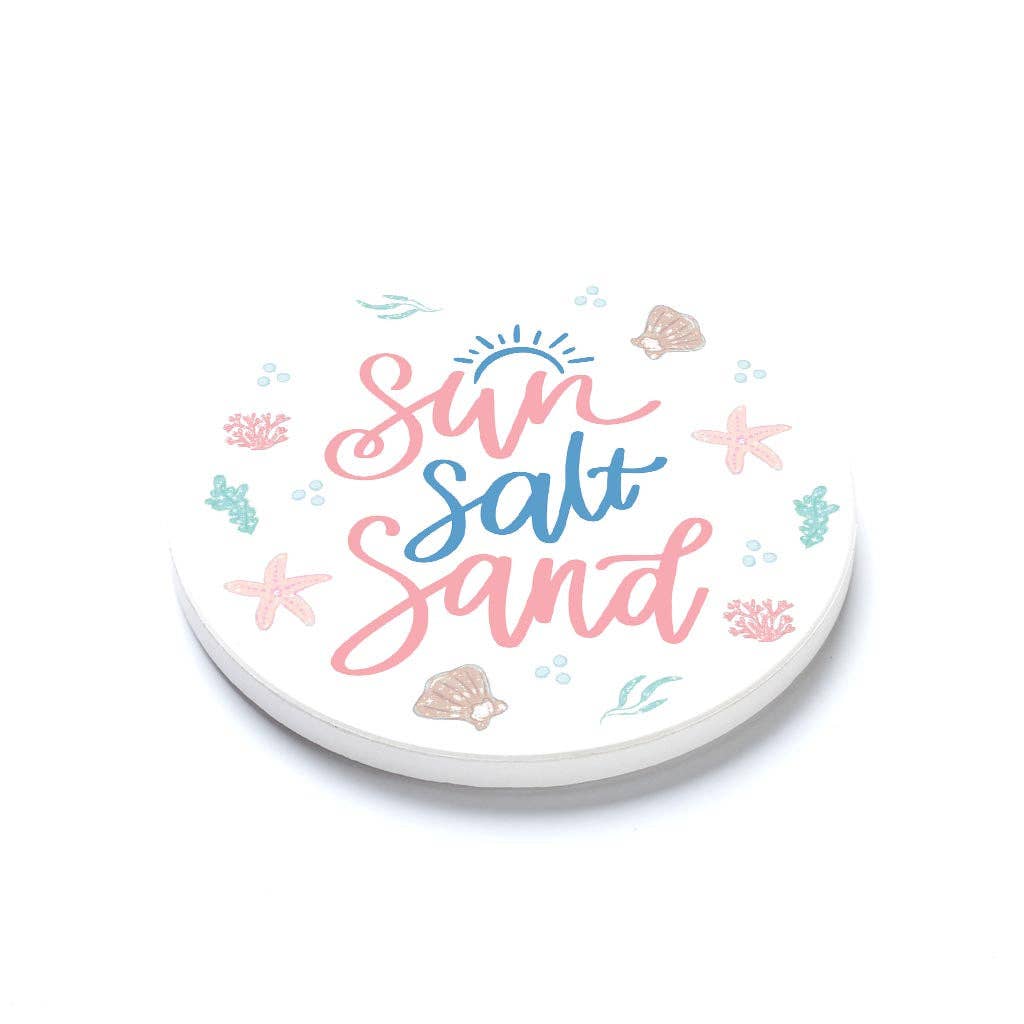 Sun Salt Sand Coaster Set