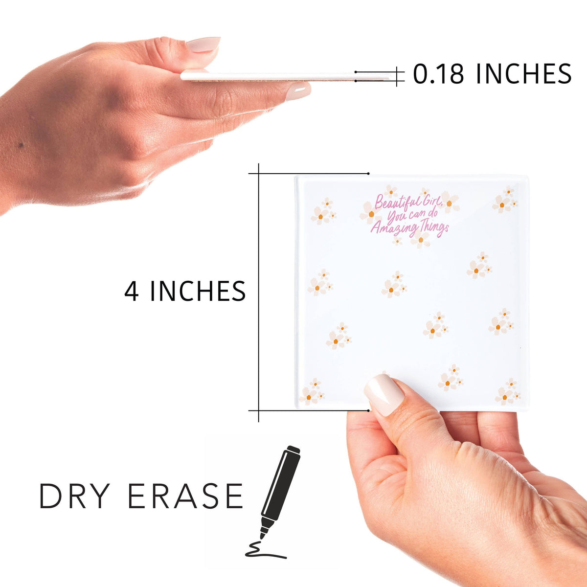 Beautiful Girl Dry Erase Note Board