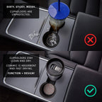 Floral Garden Car Coaster Set
