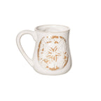 Coastal Vibes - White Porcelain Sand Dollar Mug