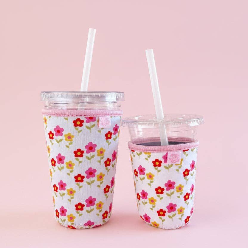 Iced Beverage Sleeve - Mod Floral