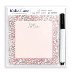 Floral Garden Dry Erase Note Board