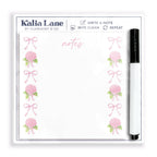 Hydrangea Cottage Dry Erase Note Board