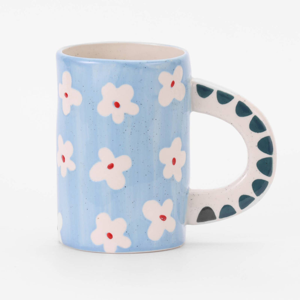 Hand Painted Ceramic Coffee Mugs by Chago Art