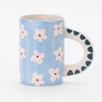 Hand Painted Ceramic Coffee Mugs by Chago Art