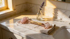 Rose Quartz Bamboo Facial Roller