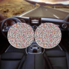 Floral Garden Car Coaster Set
