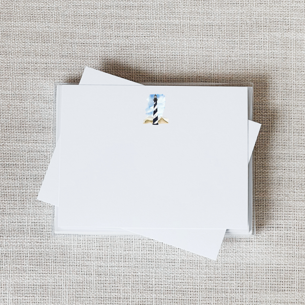 Lighthouse Flat Notecard - Set of 15