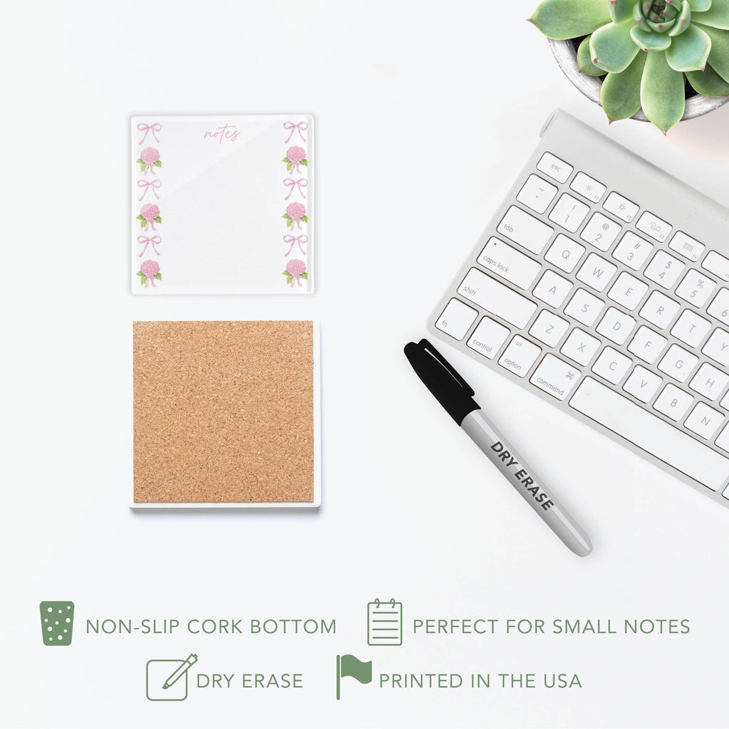 Hydrangea Cottage Dry Erase Note Board