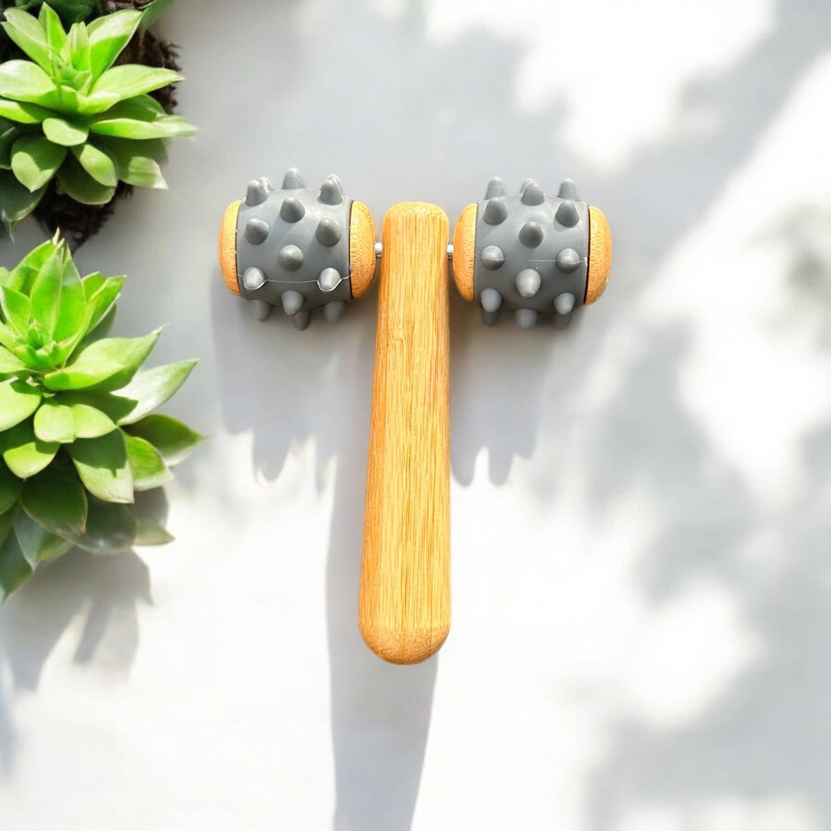 Bamboo Body Rolling Massager