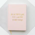 Beautiful Girl Fabric Journal Set