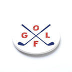 Golf Club Car Coaster Set