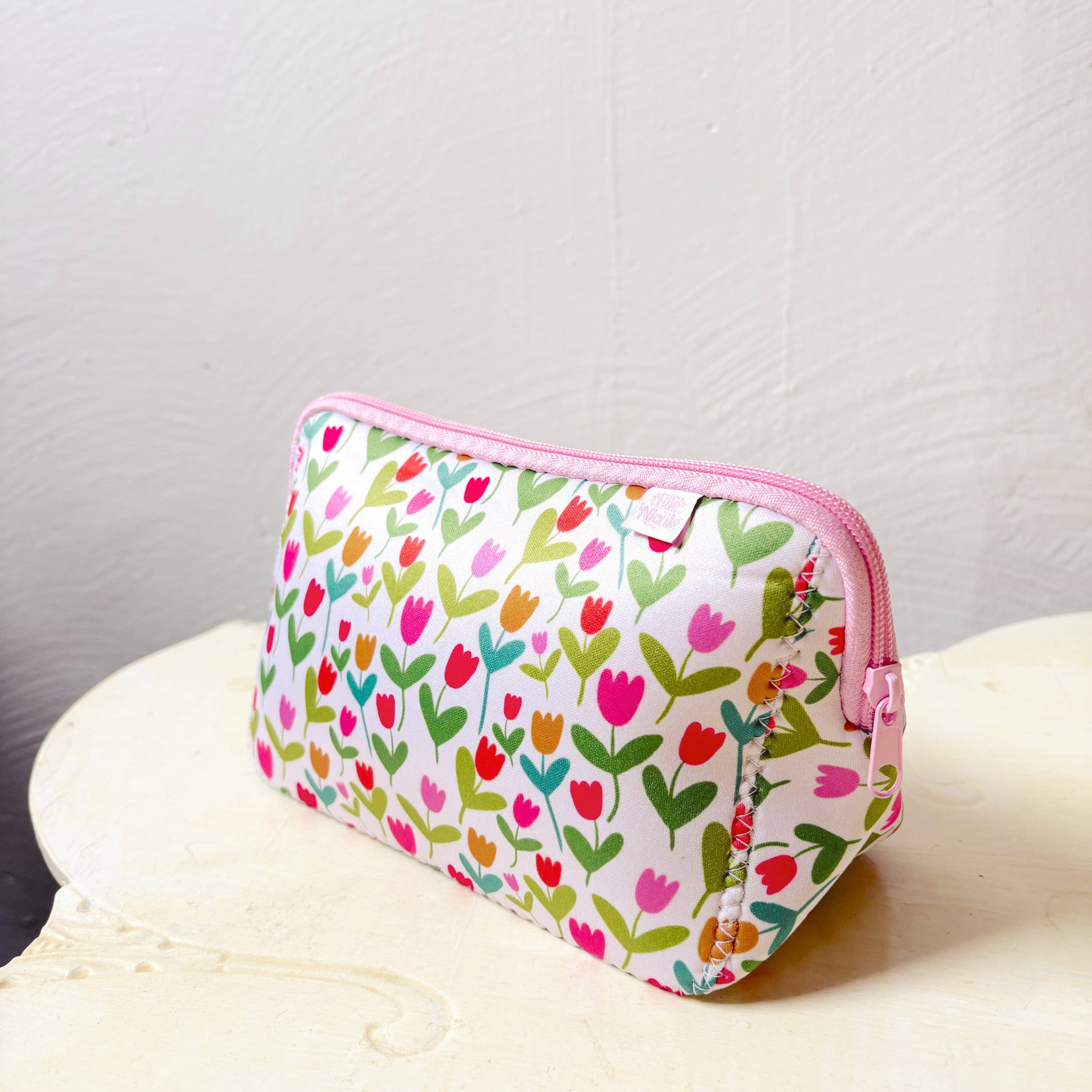 Cosmetic Bag - Tulips