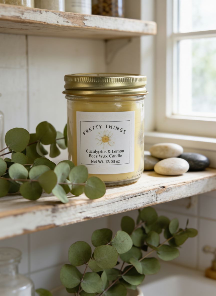 Eucalyptus & Lemon Candle