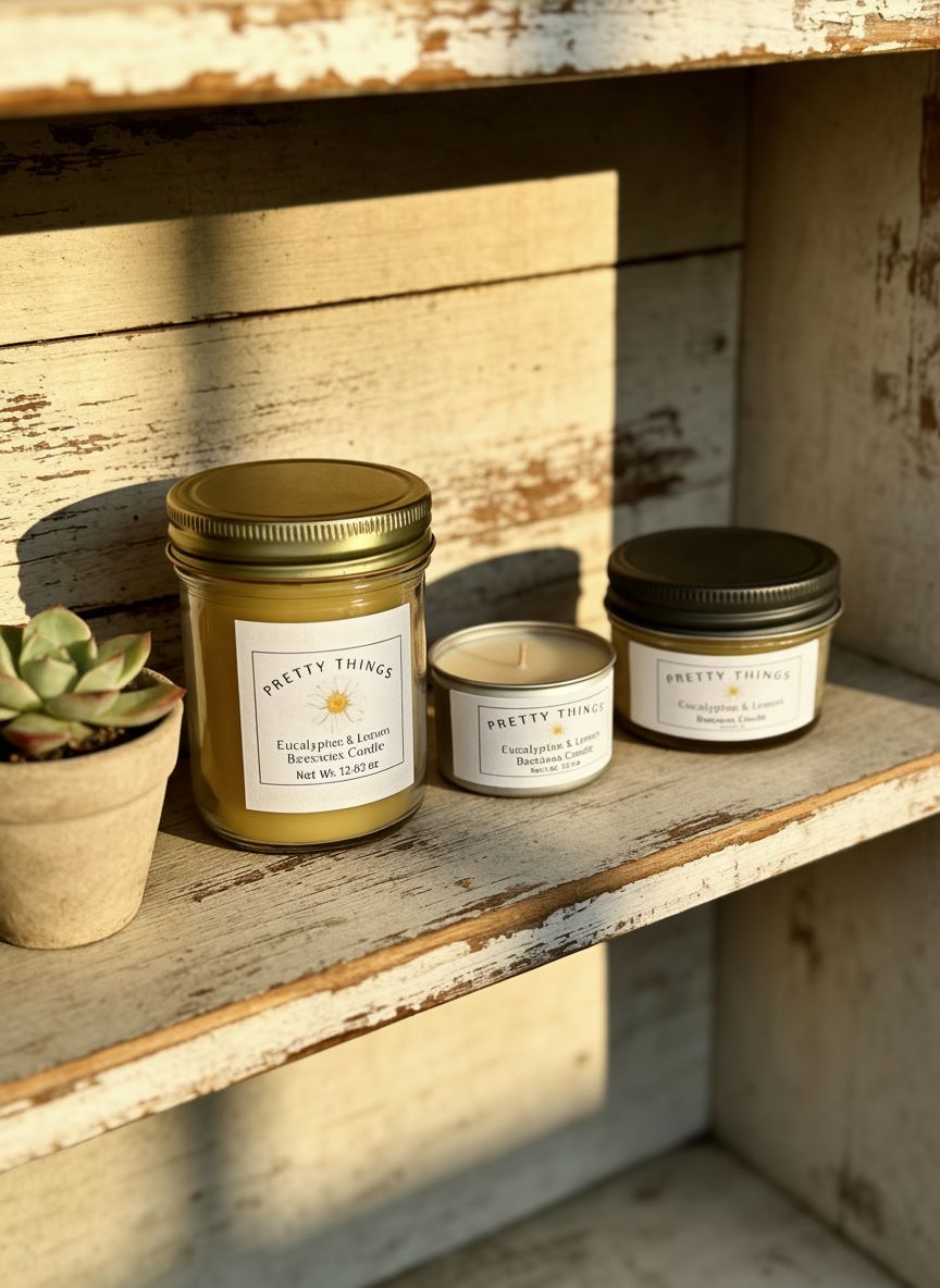 Eucalyptus & Lemon Candle