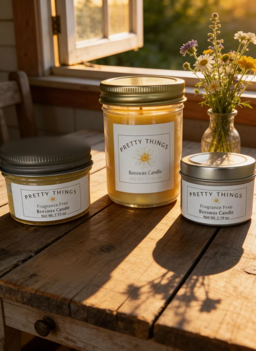 Fragrance Free Candle