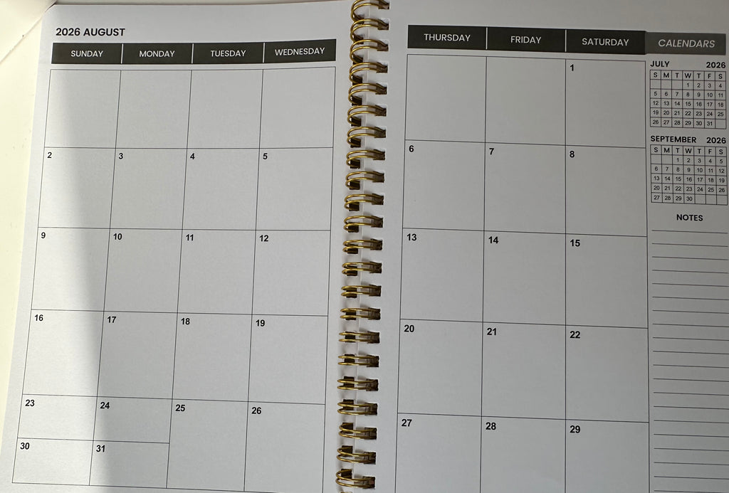 Pink Ribbon Planner Set