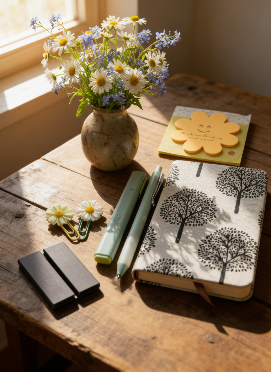 Linen Tree of Life Journal Set