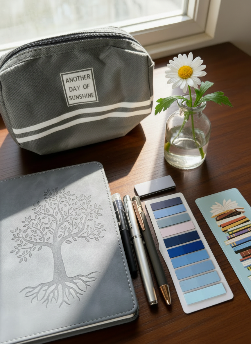 Leather Tree of Life Hardcover Journal Set