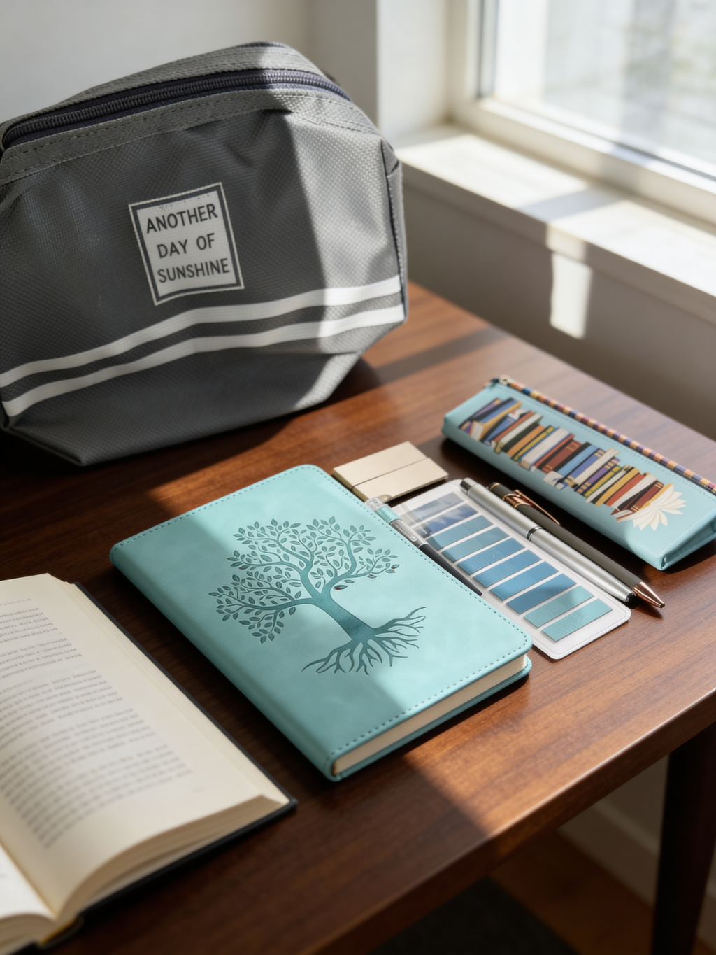Leather Tree of Life Hardcover Journal Set