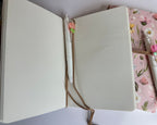 A5 Floral Sketch Notebook Gift Set