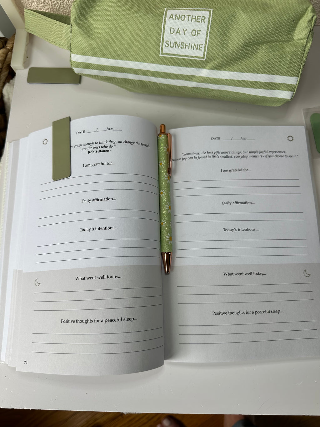 Gratitude & Self-Love Journal Set
