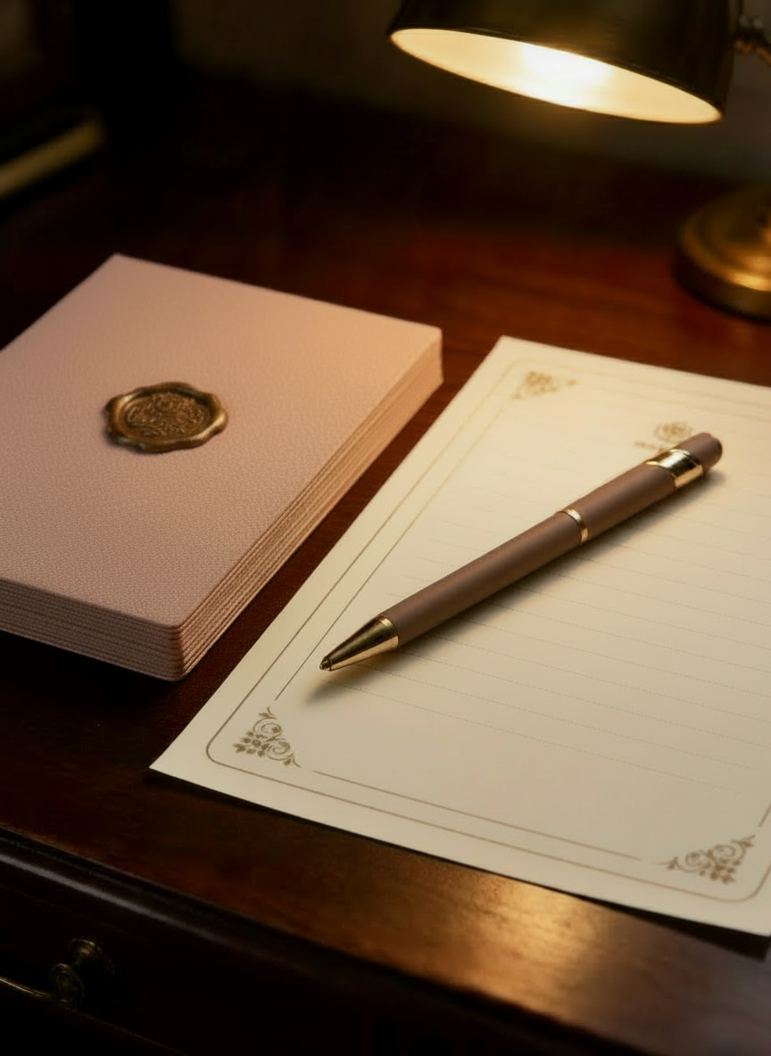 Vintage Floral Letter Writing Set | 35 Piece