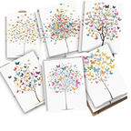 Wish Tree Butterfly Note Card Set
