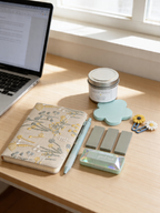 Vintage Floral Cloth Journal Set