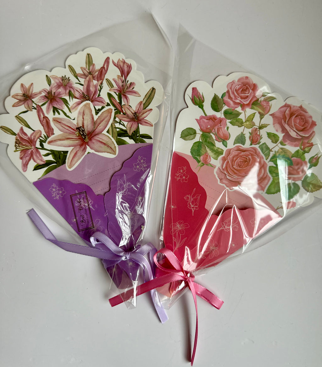Tied Bouquet Card