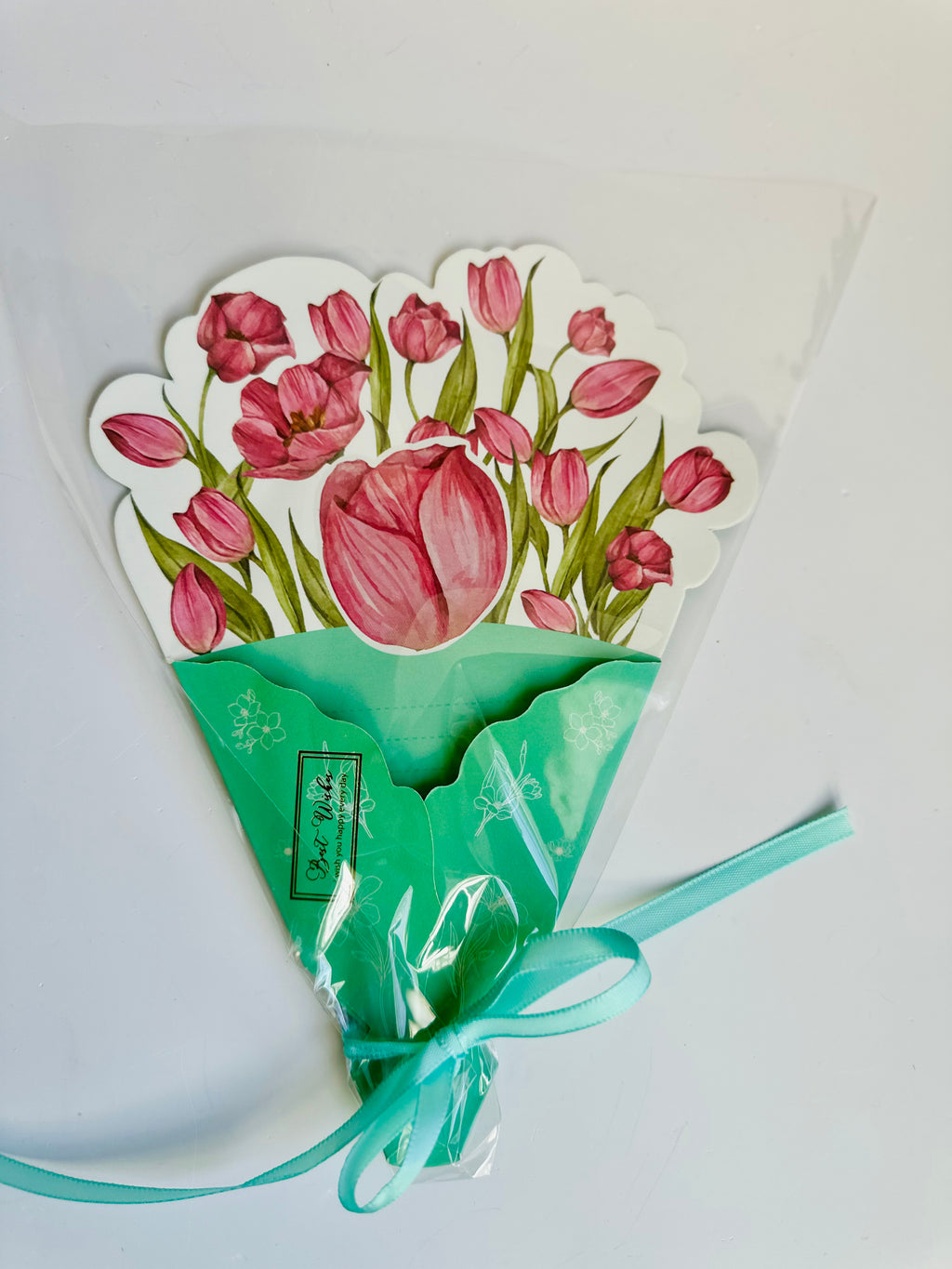 Tied Bouquet Card