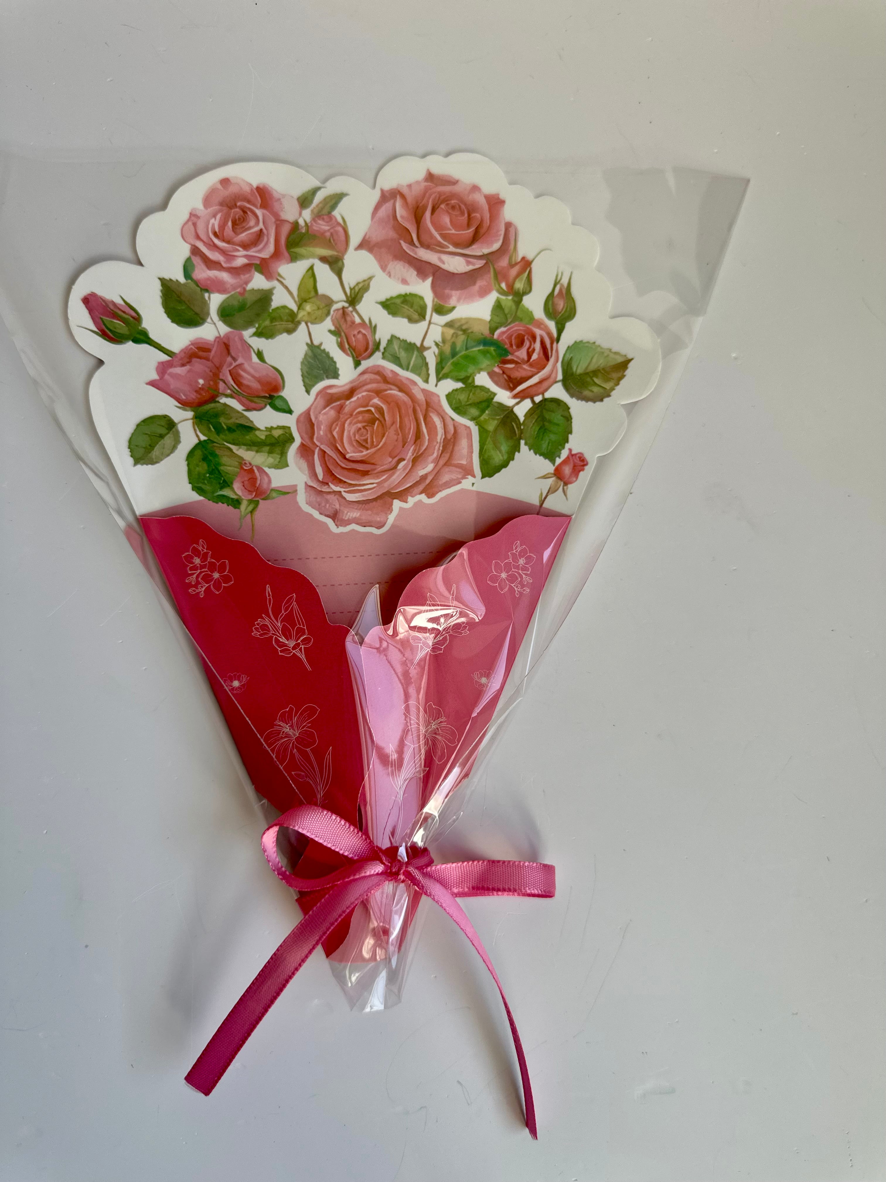Tied Bouquet Card