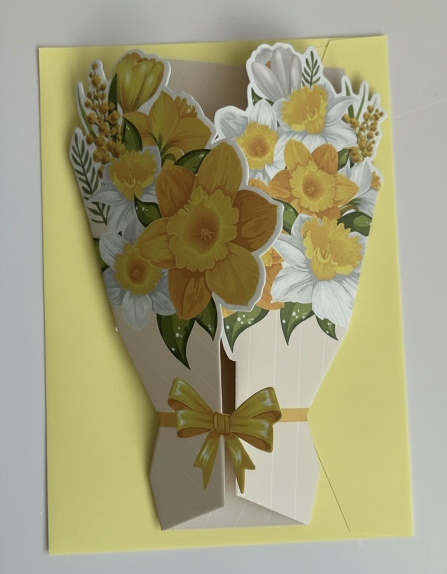Daffodil Bouquet Card