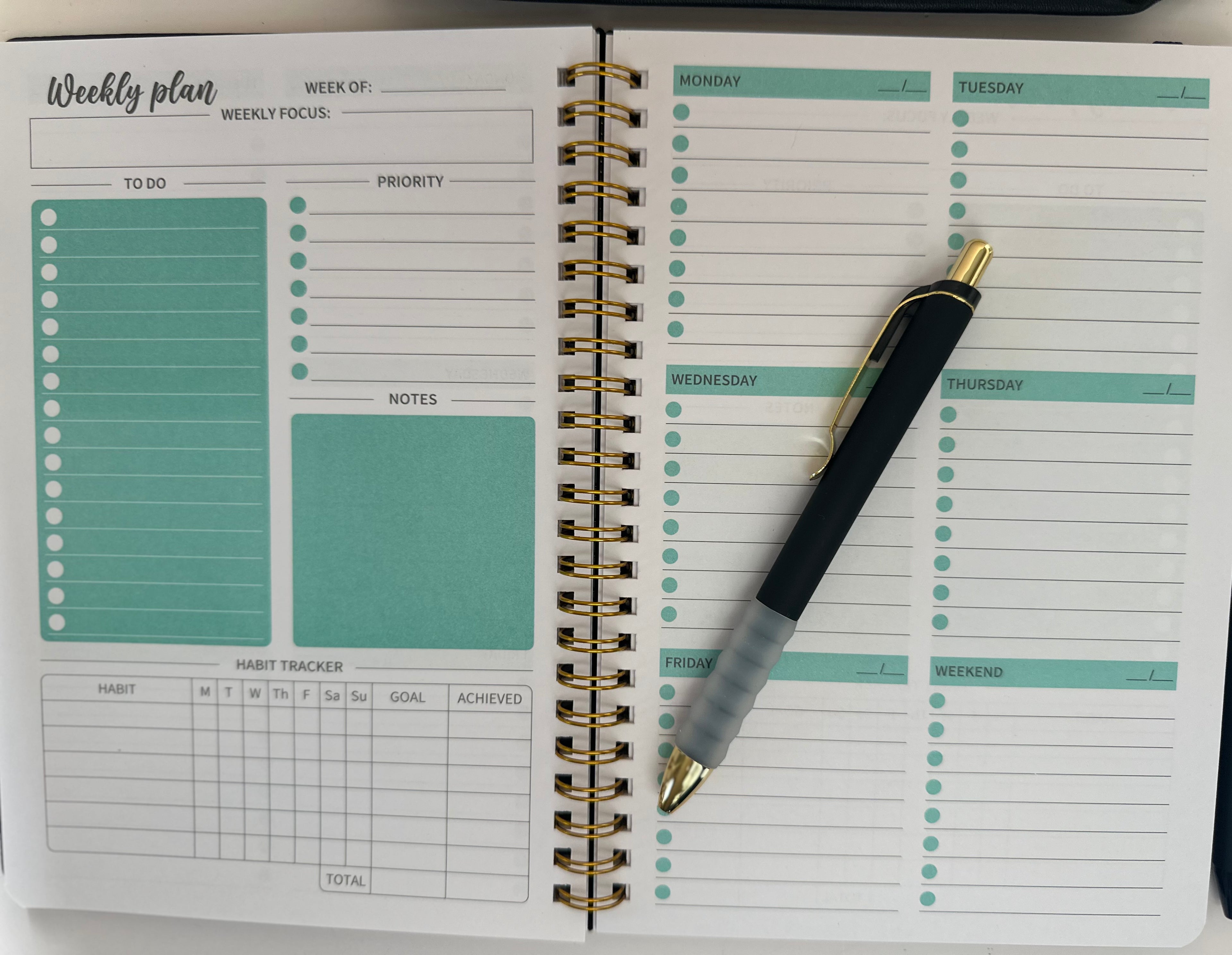 Weekly Planner Set