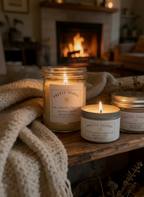 Palo Santo & Cedarwood Essential Oil Candle