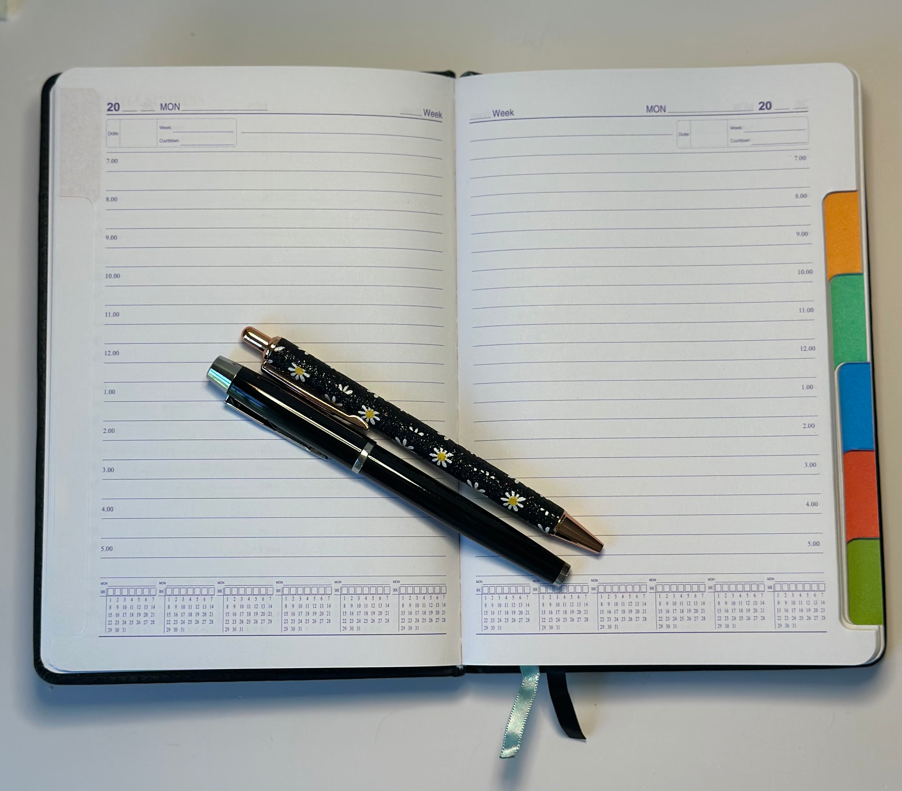 The Pro Planner Set — Daily & Hourly, Undated