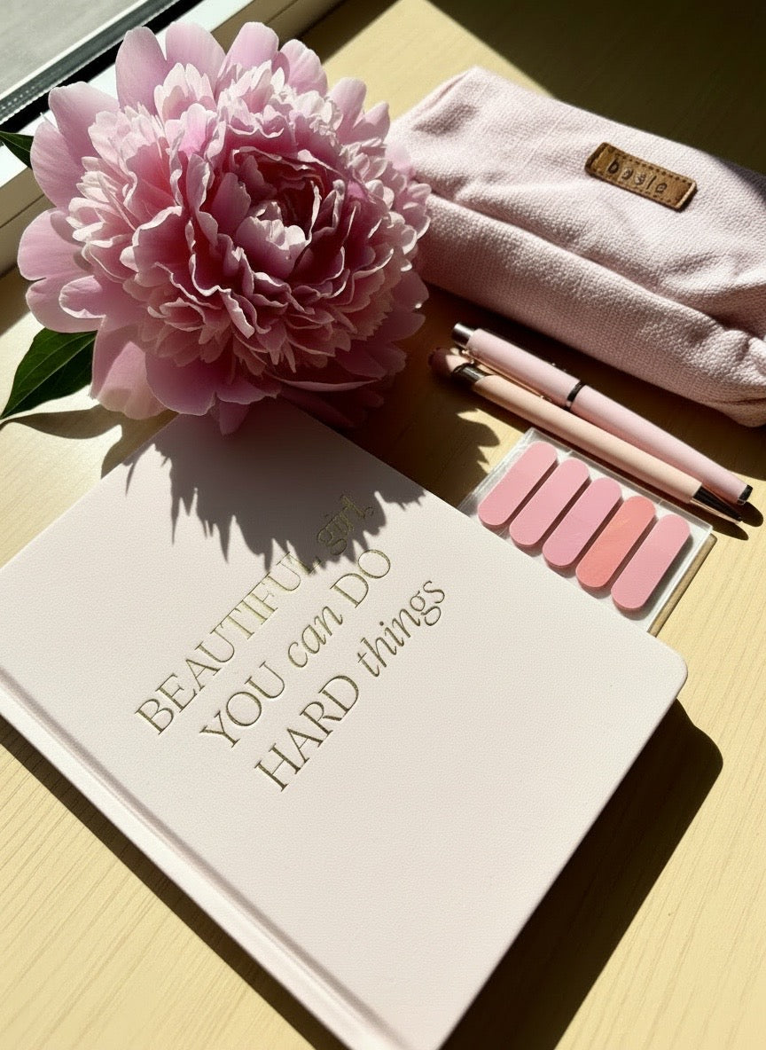 Beautiful Girl Fabric Journal Set