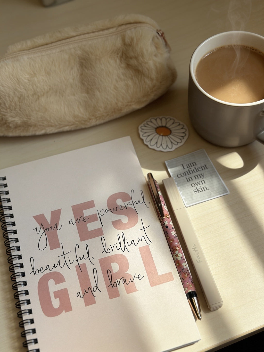 Powerful Girl Notebook Set