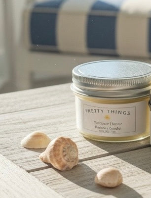 Summer House Beeswax Candle