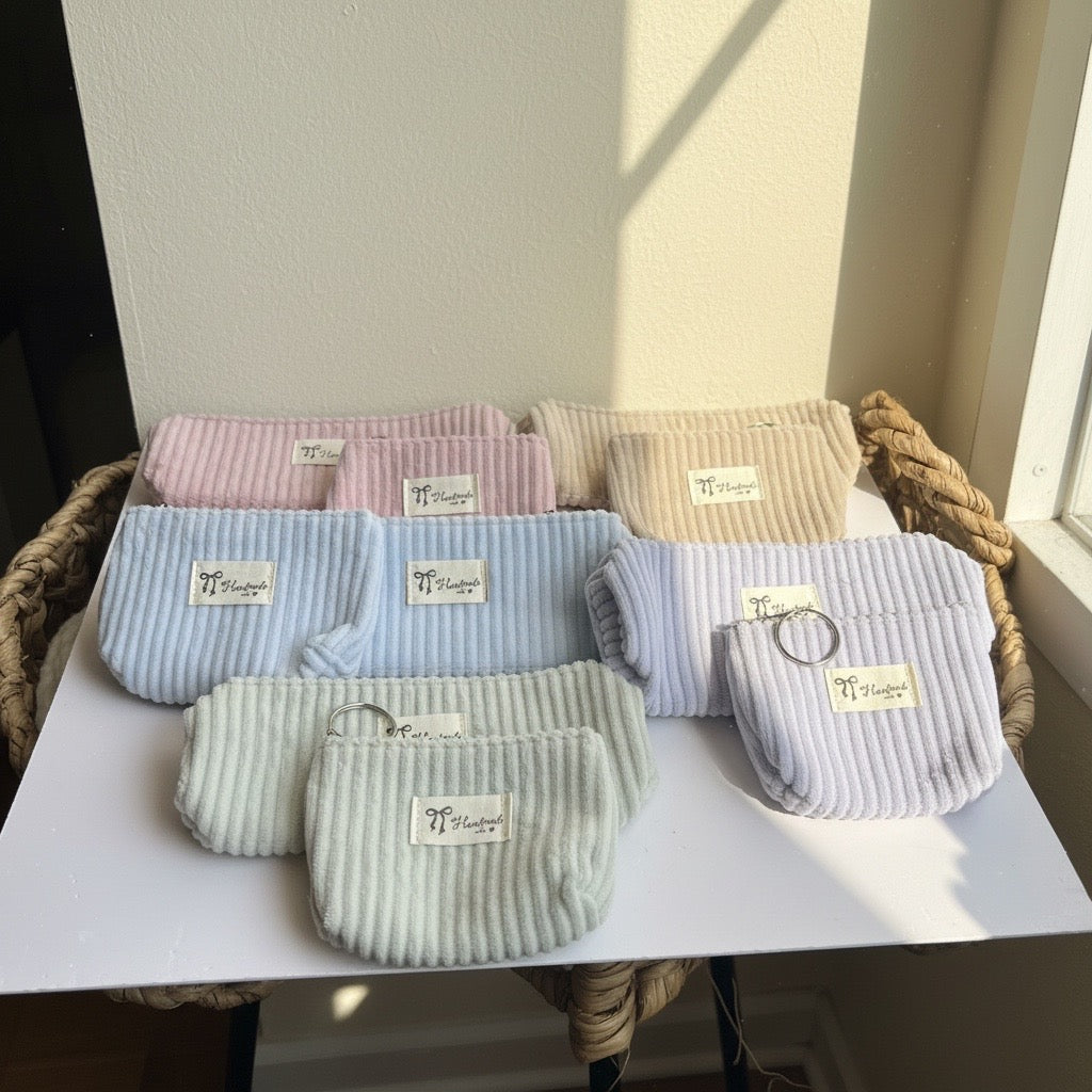 Ultra Soft Coin Purse & Zip Pouch