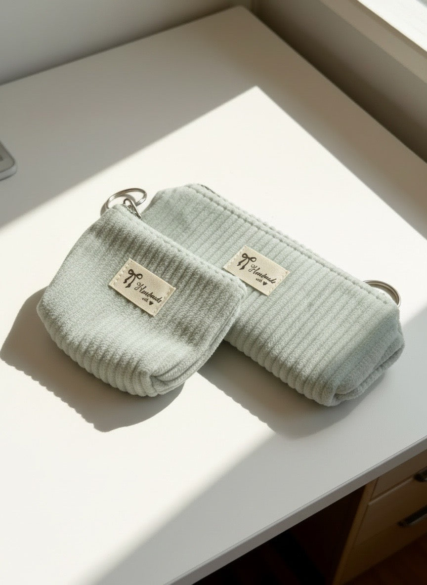 Ultra Soft Coin Purse & Zip Pouch