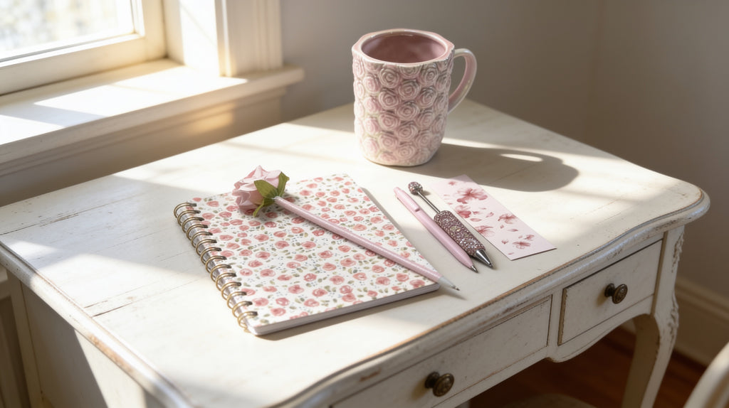 The Rose Garden Writing Set
