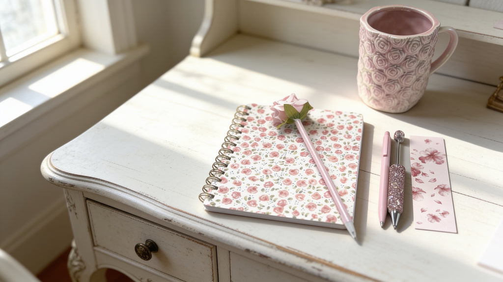 The Rose Garden Writing Set