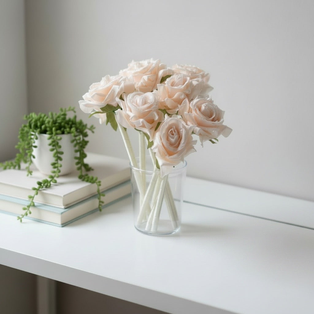 Silk Rose Decorative Pen