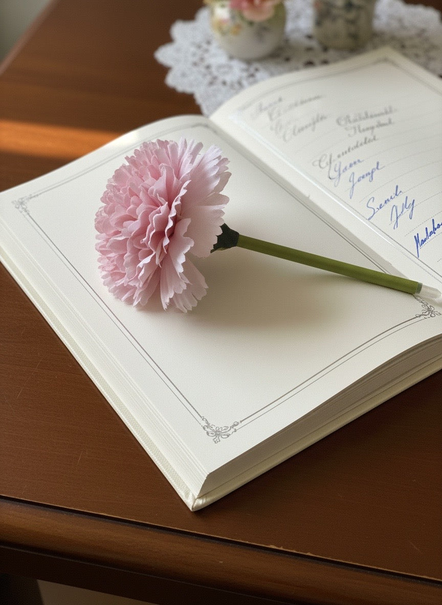 Carnation Silk Pen