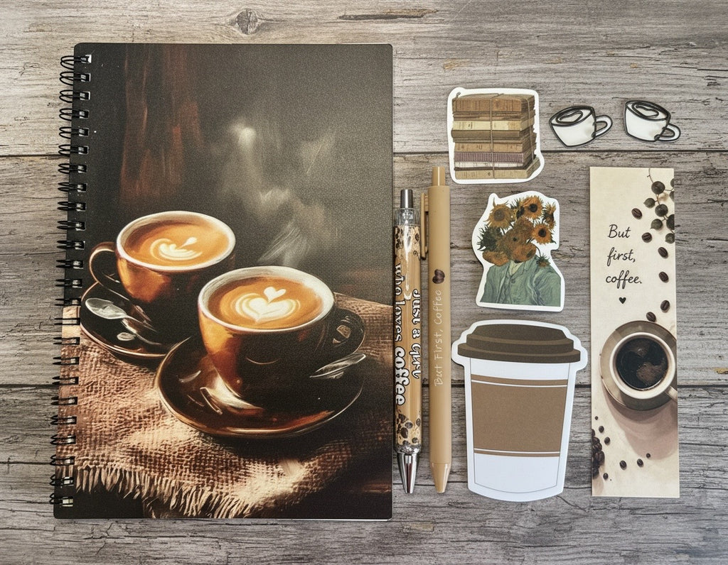 Midnight Café Notebook Set