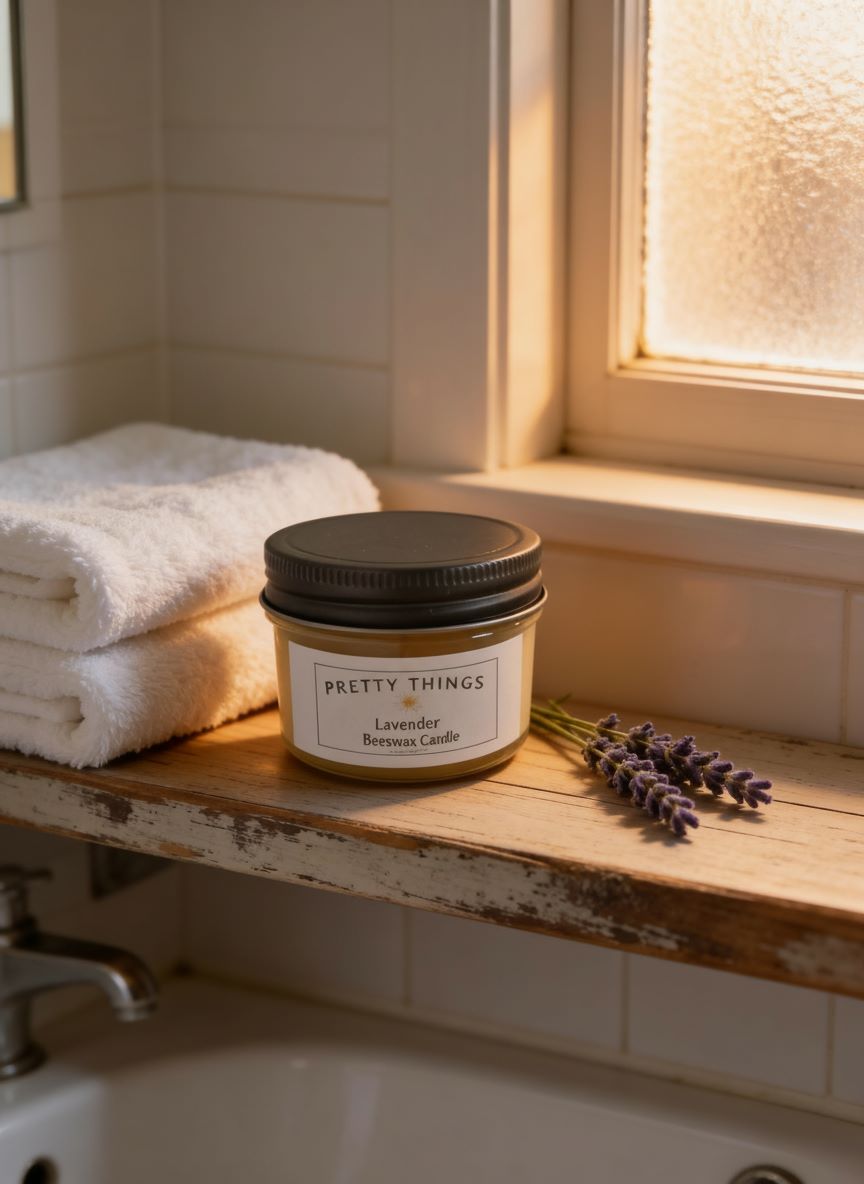 Lavender Candle